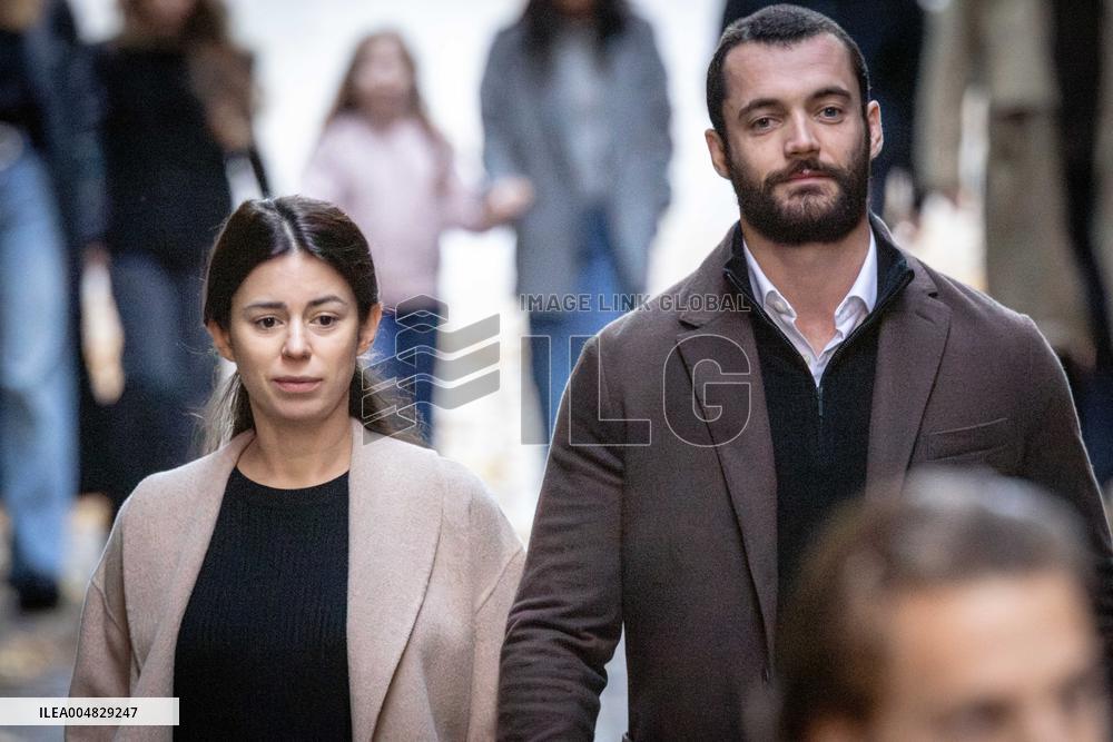 Former French President Nicolas Sarkozy Incarceration at Prison de la Sante AJ