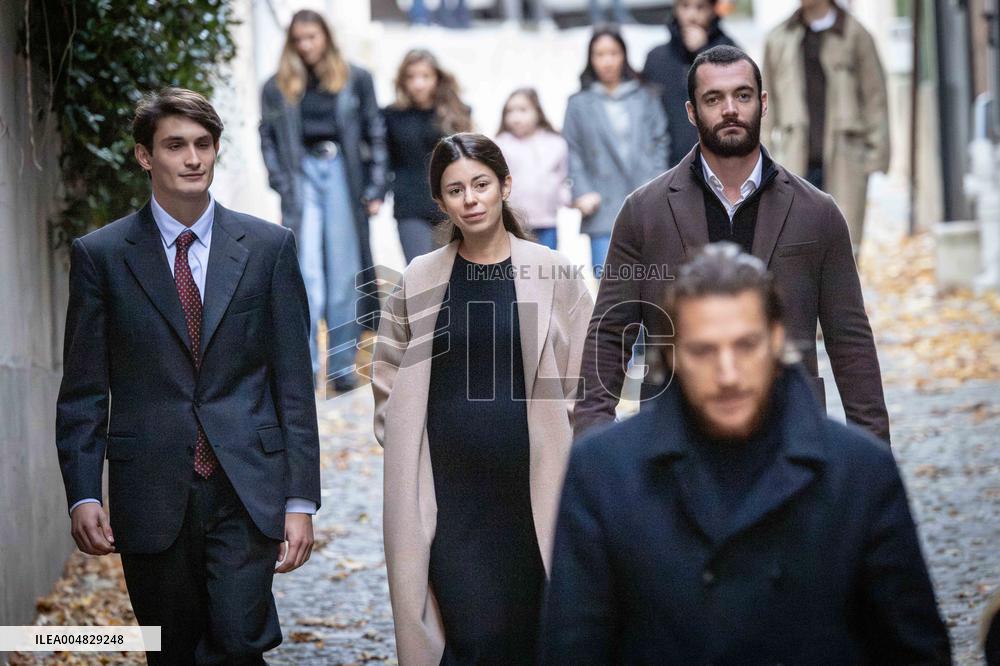 Former French President Nicolas Sarkozy Incarceration at Prison de la Sante AJ