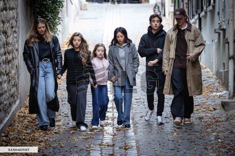 Former French President Nicolas Sarkozy Incarceration at Prison de la Sante AJ