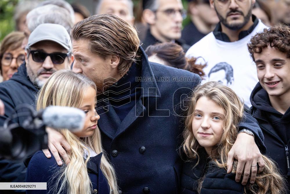 Former French President Nicolas Sarkozy Incarceration at Prison de la Sante AJ