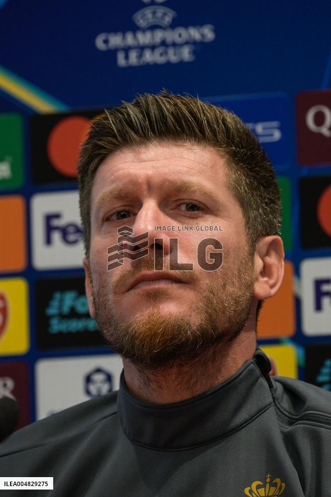AS Monaco Press Conference - La Turbie