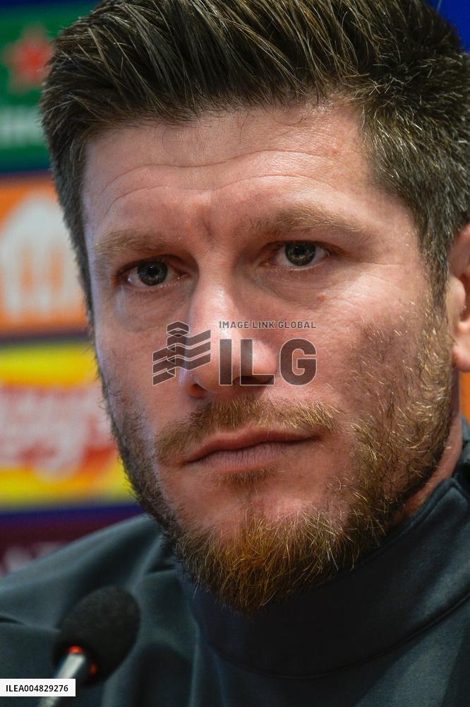 AS Monaco Press Conference - La Turbie