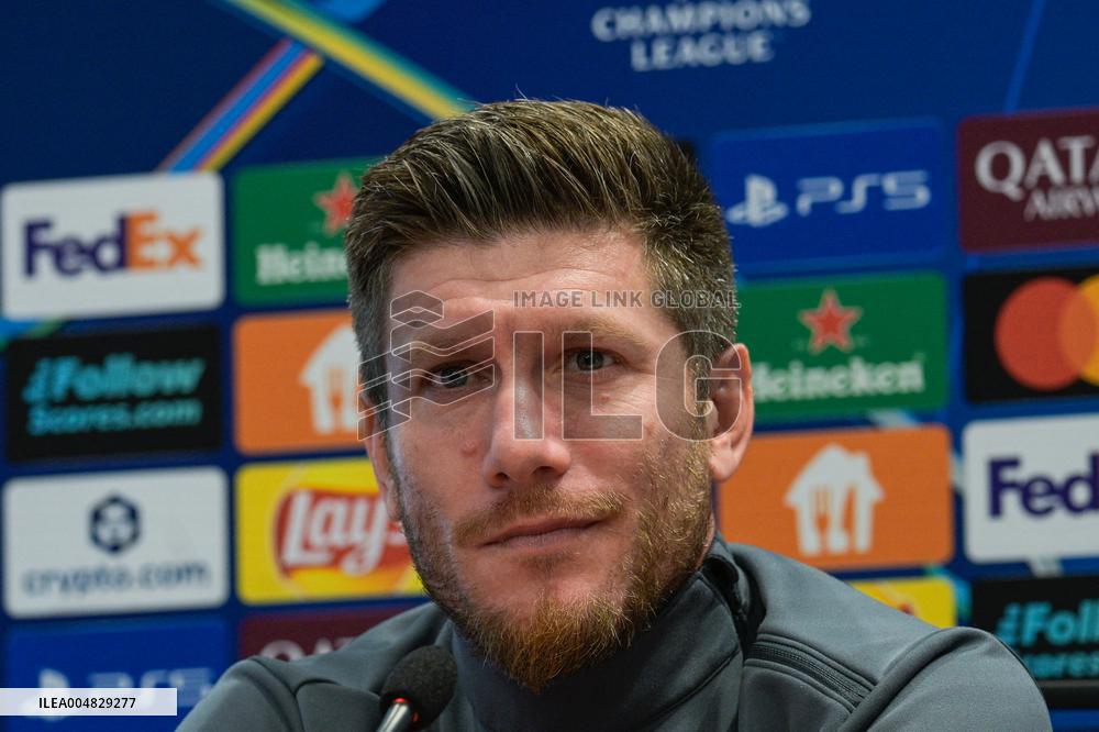 AS Monaco Press Conference - La Turbie