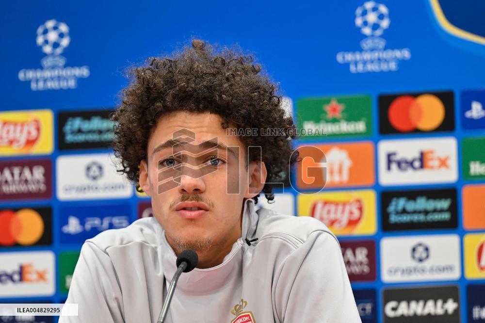 AS Monaco Press Conference - La Turbie