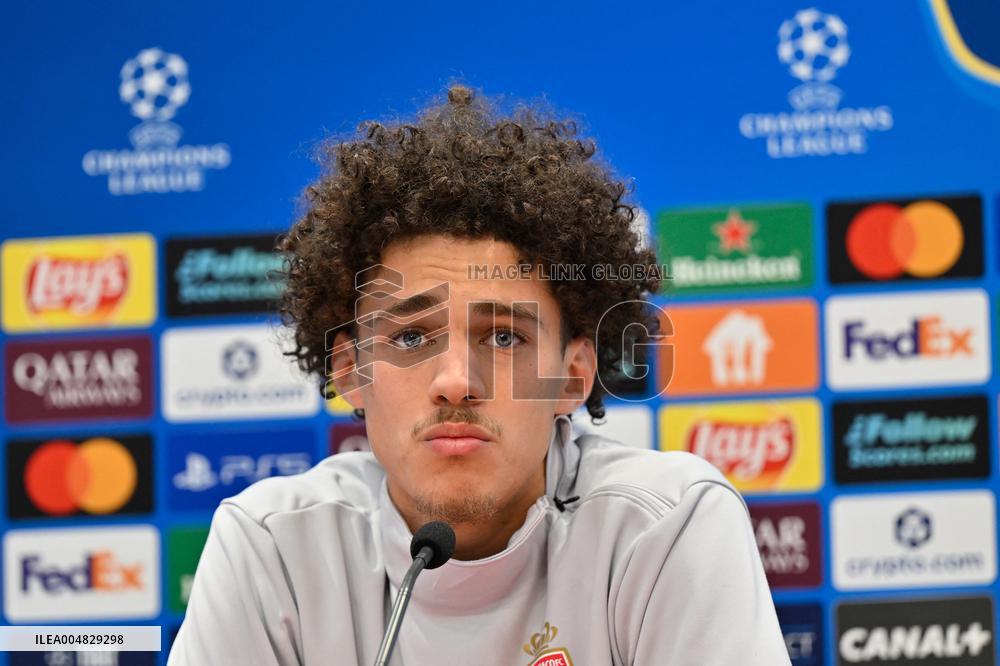 AS Monaco Press Conference - La Turbie