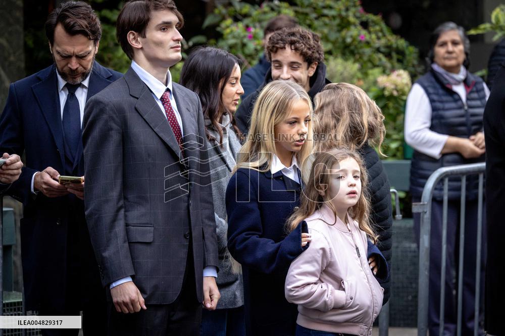 Former French President Nicolas Sarkozy Incarceration at Prison de la Sante AJ