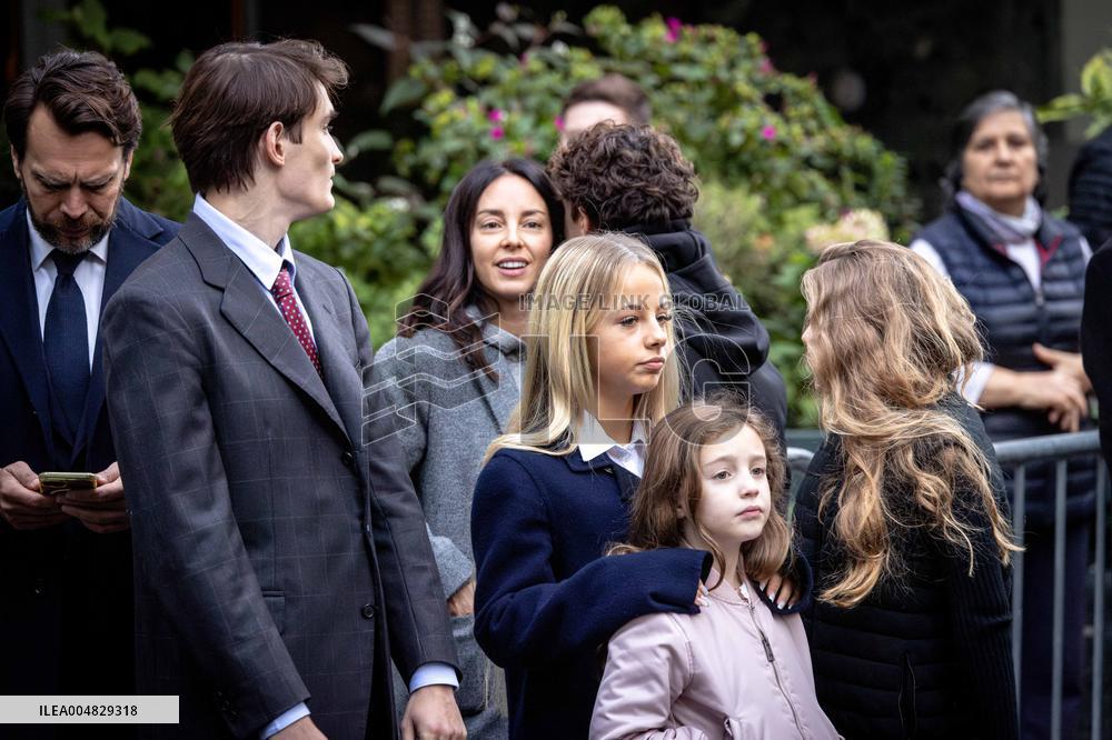 Former French President Nicolas Sarkozy Incarceration at Prison de la Sante AJ