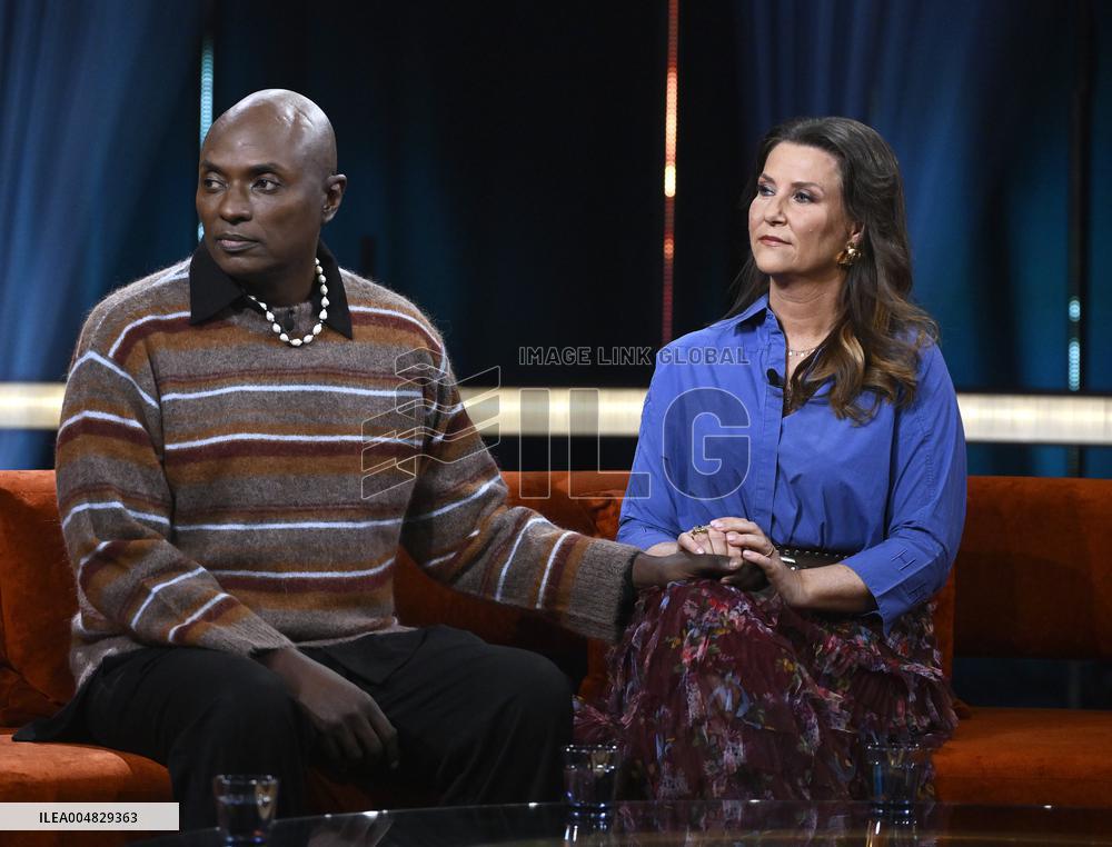 MARTHA LOUISE AND DUREK ON SWEDISH TV