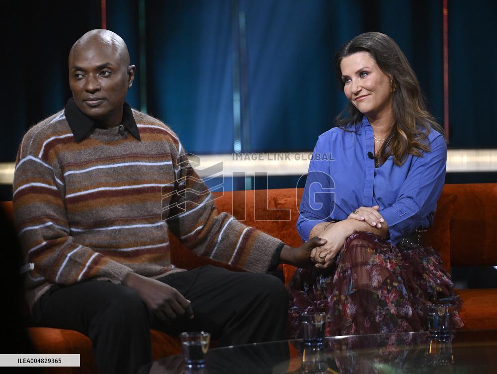 MARTHA LOUISE AND DUREK ON SWEDISH TV