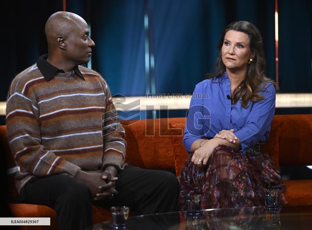 MARTHA LOUISE AND DUREK ON SWEDISH TV