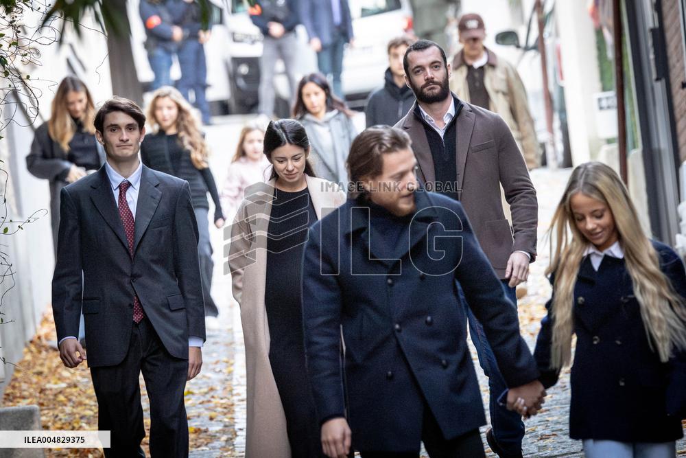 Former French President Nicolas Sarkozy Incarceration at Prison de la Sante AJ