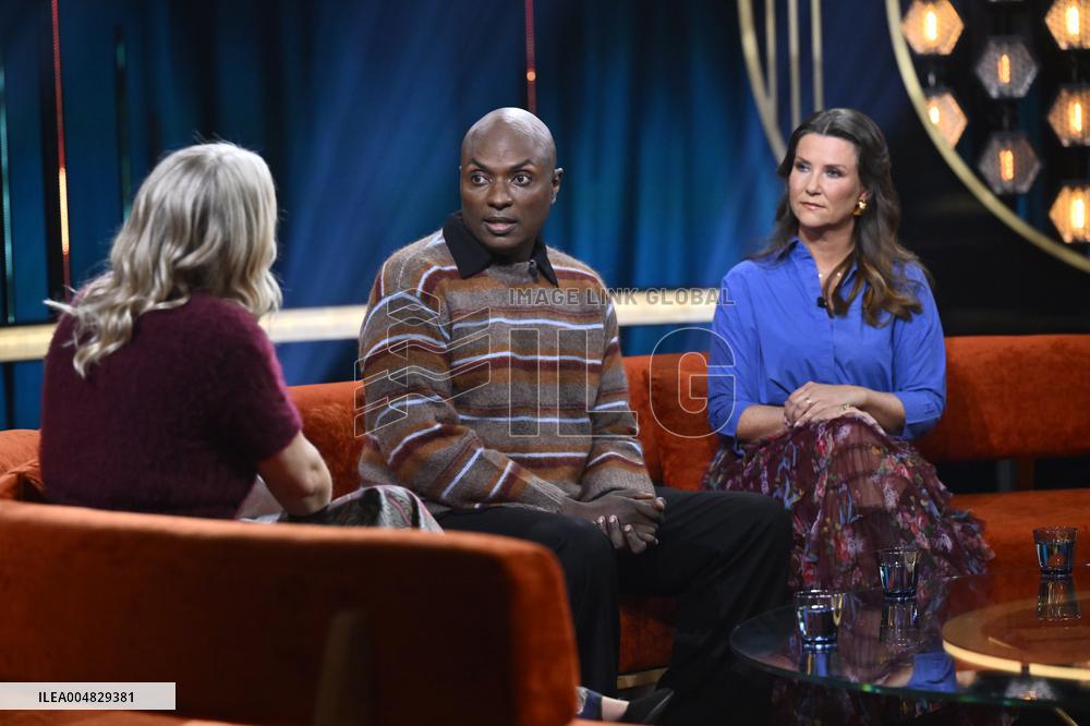 MARTHA LOUISE AND DUREK ON SWEDISH TV