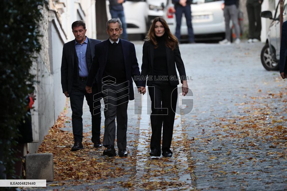 Sarkozy's Residence Before Incarceration - Paris