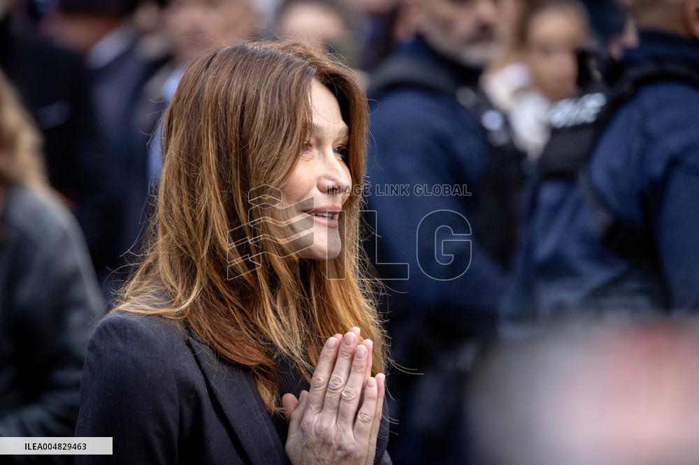 Former French President Nicolas Sarkozy Incarceration at Prison de la Sante AJ