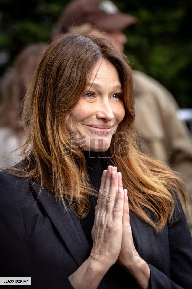 Former French President Nicolas Sarkozy Incarceration at Prison de la Sante AJ