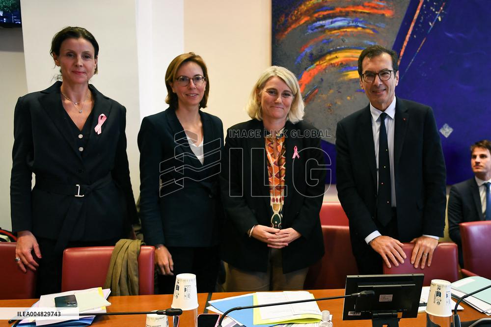 Hearing before the Social Affairs Committee at the National Assembly in Paris FA