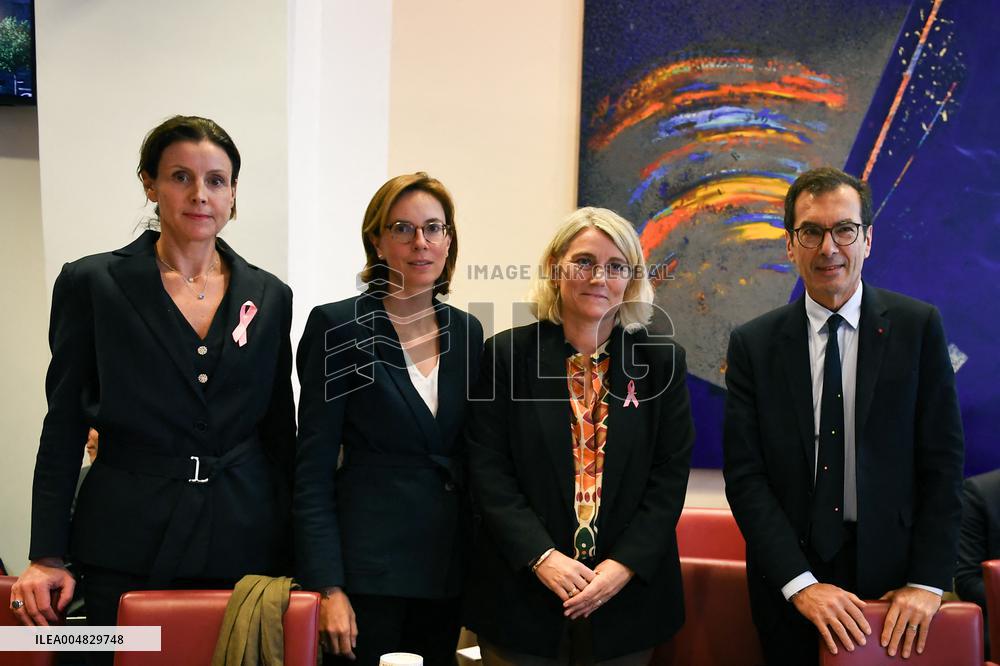 Hearing before the Social Affairs Committee at the National Assembly in Paris FA