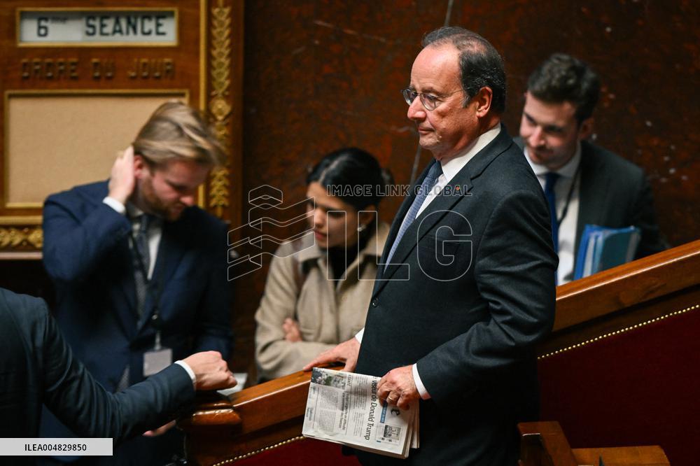 Questions to the government at the National Assembly in Paris FA