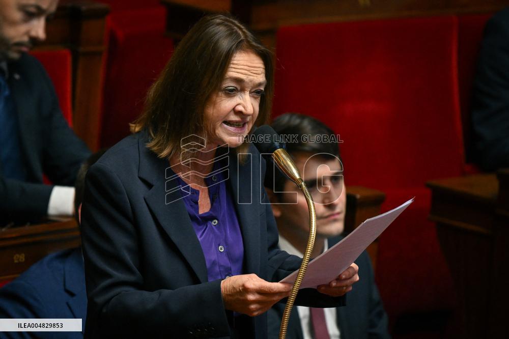 Questions to the government at the National Assembly in Paris FA