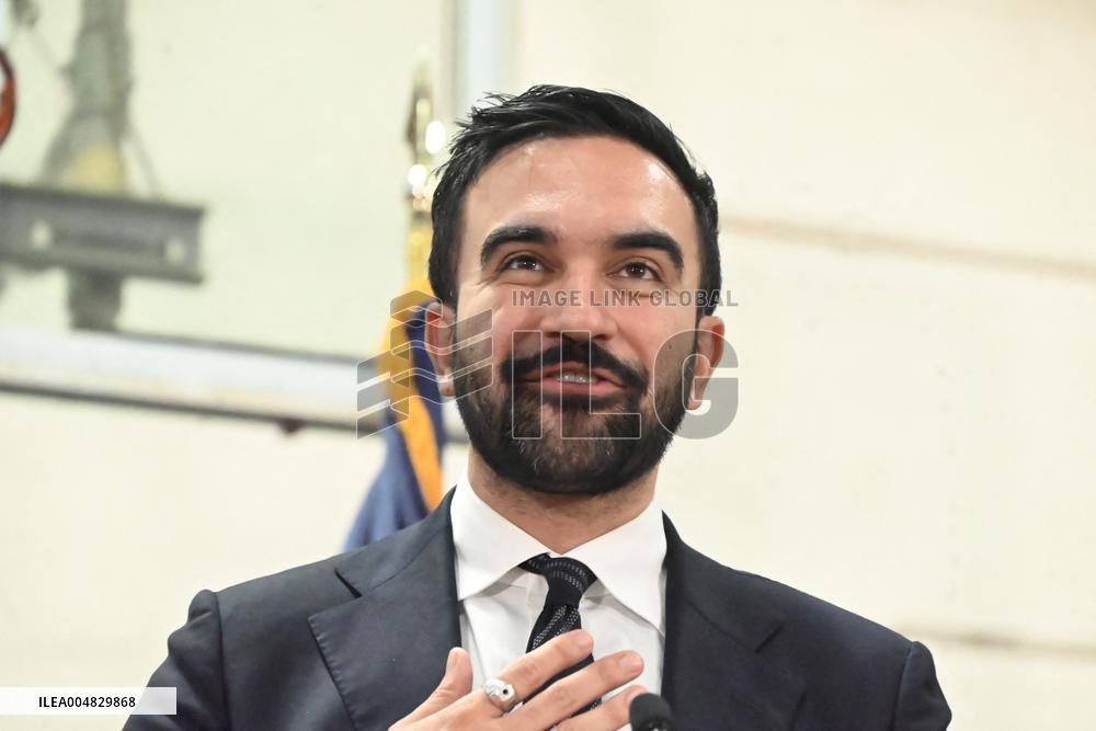 Hochul Joint Appearance with Mamdani in Queesn, NY