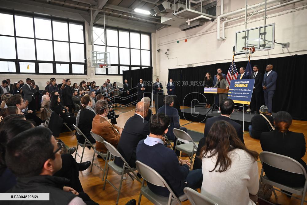 Hochul Joint Appearance with Mamdani in Queesn, NY