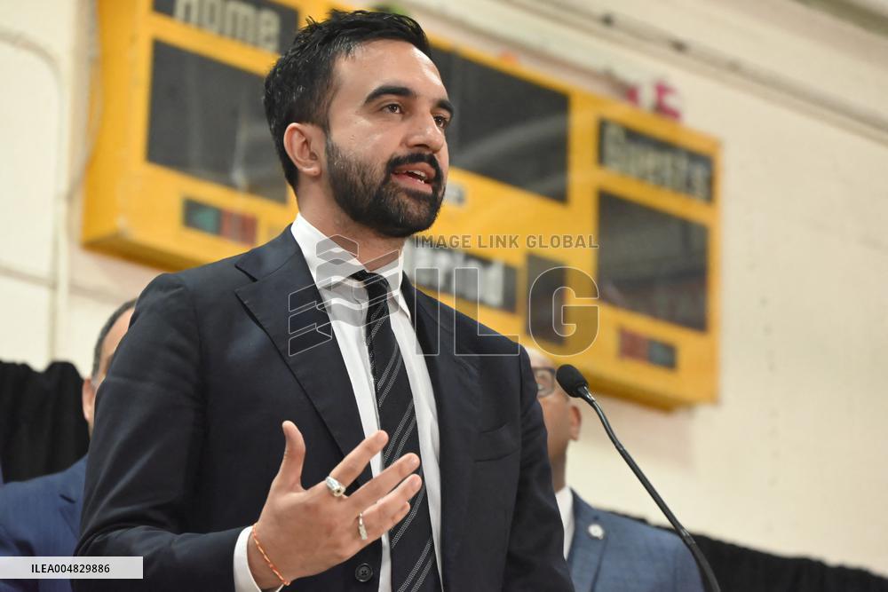 Hochul Joint Appearance with Mamdani in Queesn, NY