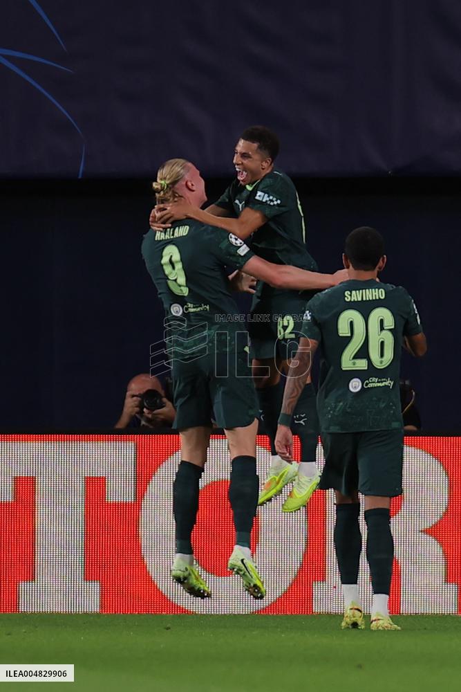 CALCIO - UEFA Champions League - Villarreal CF vs Manchester City FC