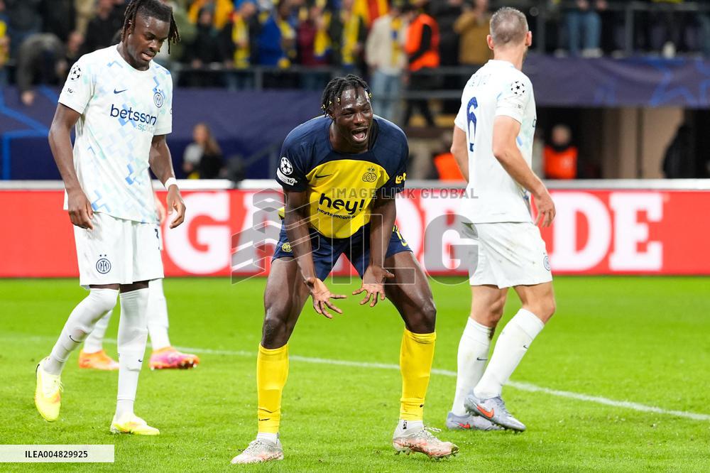 CALCIO - UEFA Champions League - Union SG vs Inter