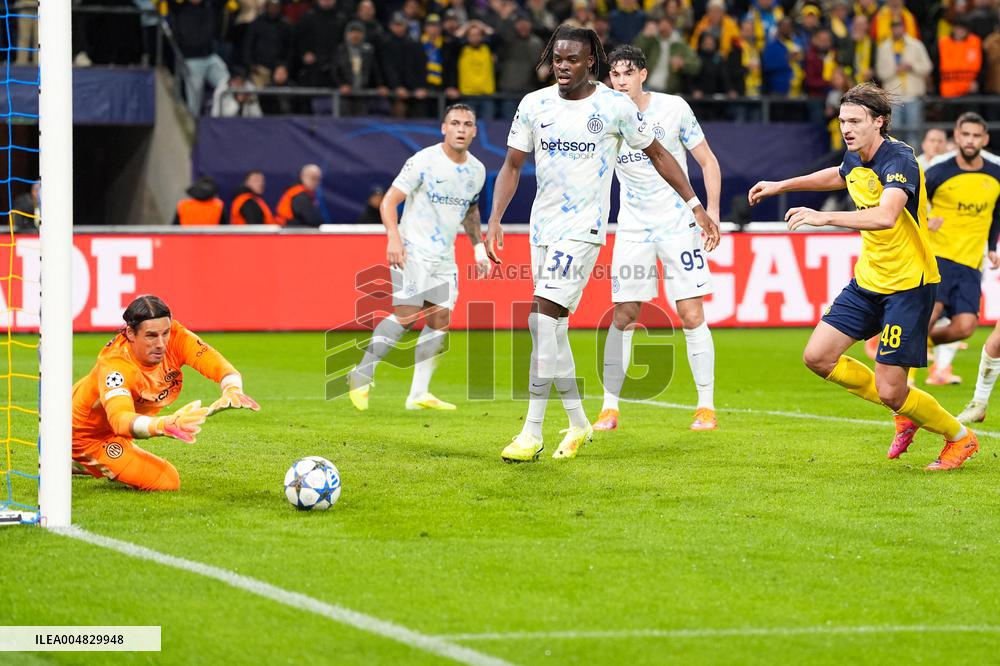 CALCIO - UEFA Champions League - Union SG vs Inter