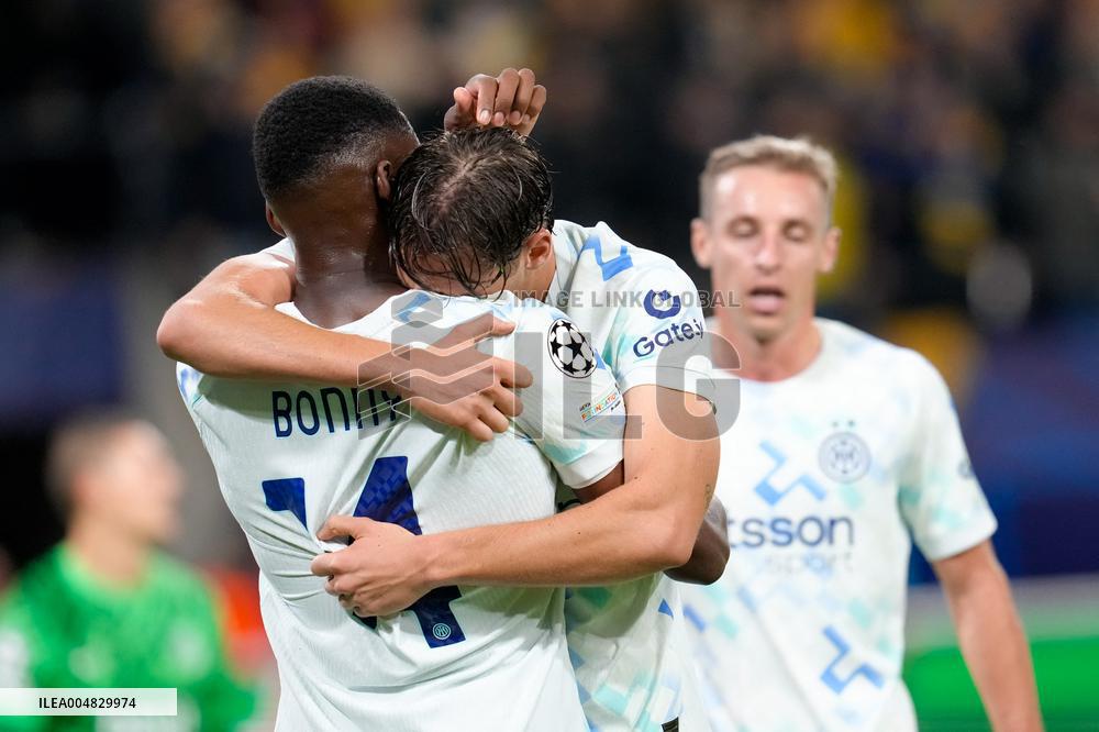 CALCIO - UEFA Champions League - Union SG vs Inter