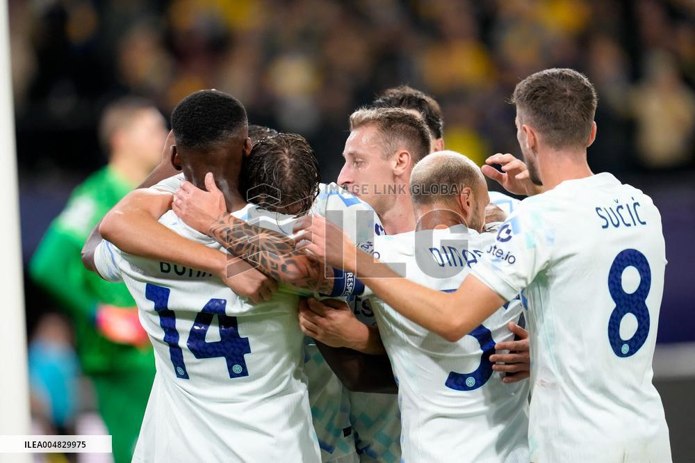 CALCIO - UEFA Champions League - Union SG vs Inter