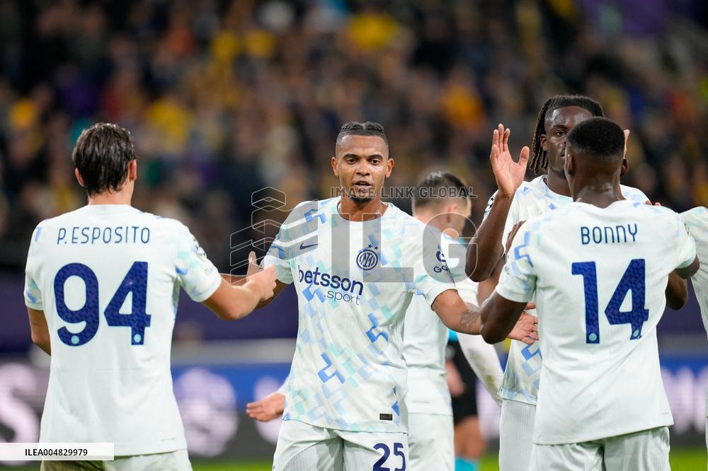 CALCIO - UEFA Champions League - Union SG vs Inter