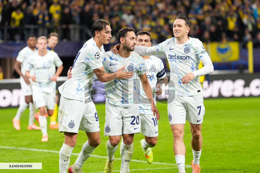 CALCIO - UEFA Champions League - Union SG vs Inter