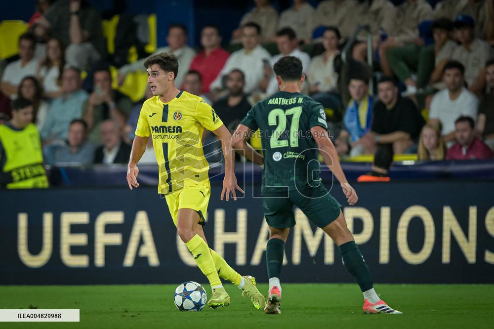 CALCIO - UEFA Champions League - VILLARREAL CF - MANCHESTER CITY