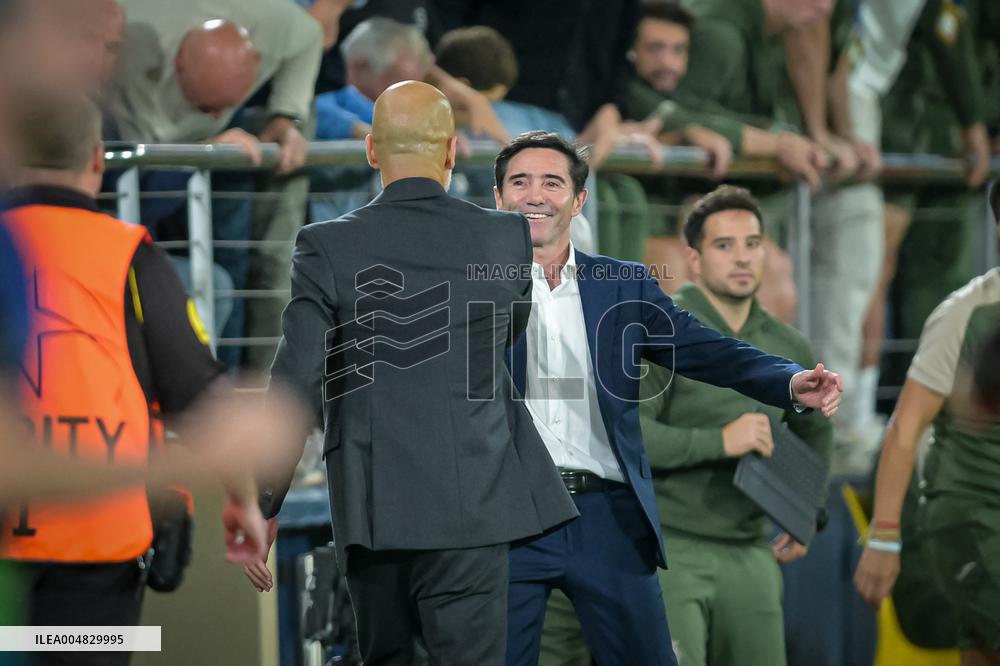 CALCIO - UEFA Champions League - VILLARREAL CF - MANCHESTER CITY