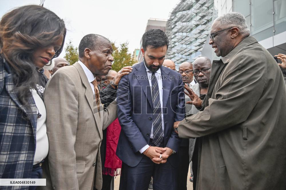 Mamdani Accepts Endorsements of Nearly  Dozen Black Clergy Leaders