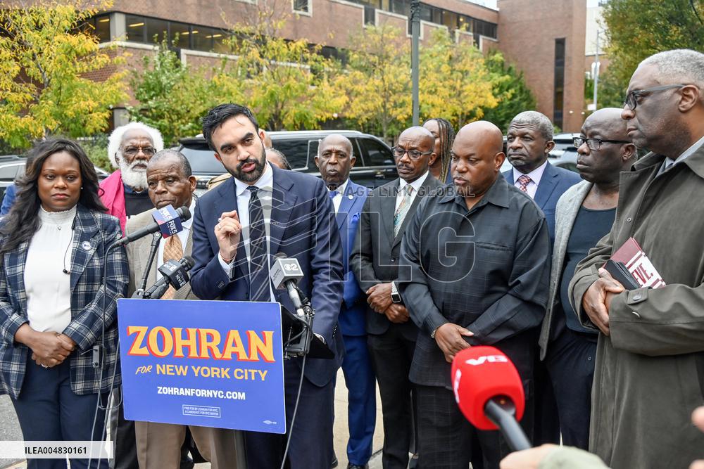 Mamdani Accepts Endorsements of Nearly  Dozen Black Clergy Leaders
