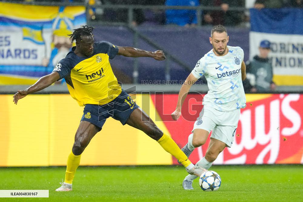 CALCIO - UEFA Champions League - Union SG vs Inter