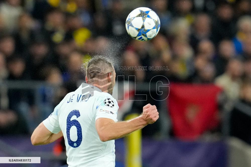 CALCIO - UEFA Champions League - Union SG vs Inter