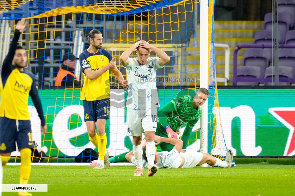 CALCIO - UEFA Champions League - Union SG vs Inter