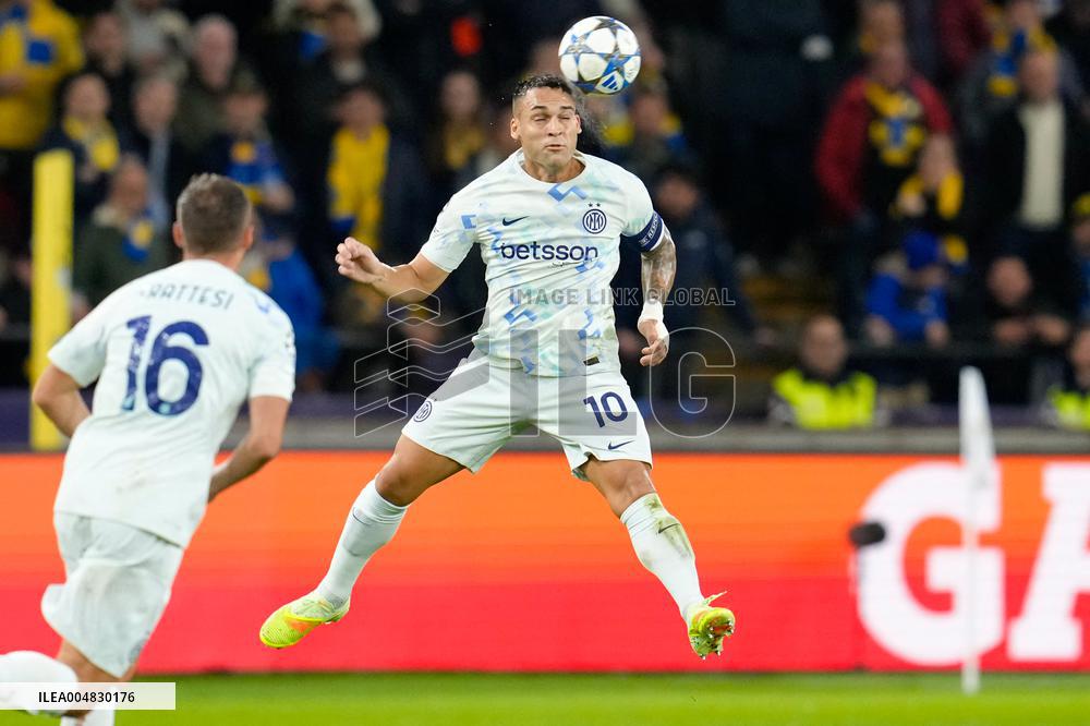 CALCIO - UEFA Champions League - Union SG vs Inter