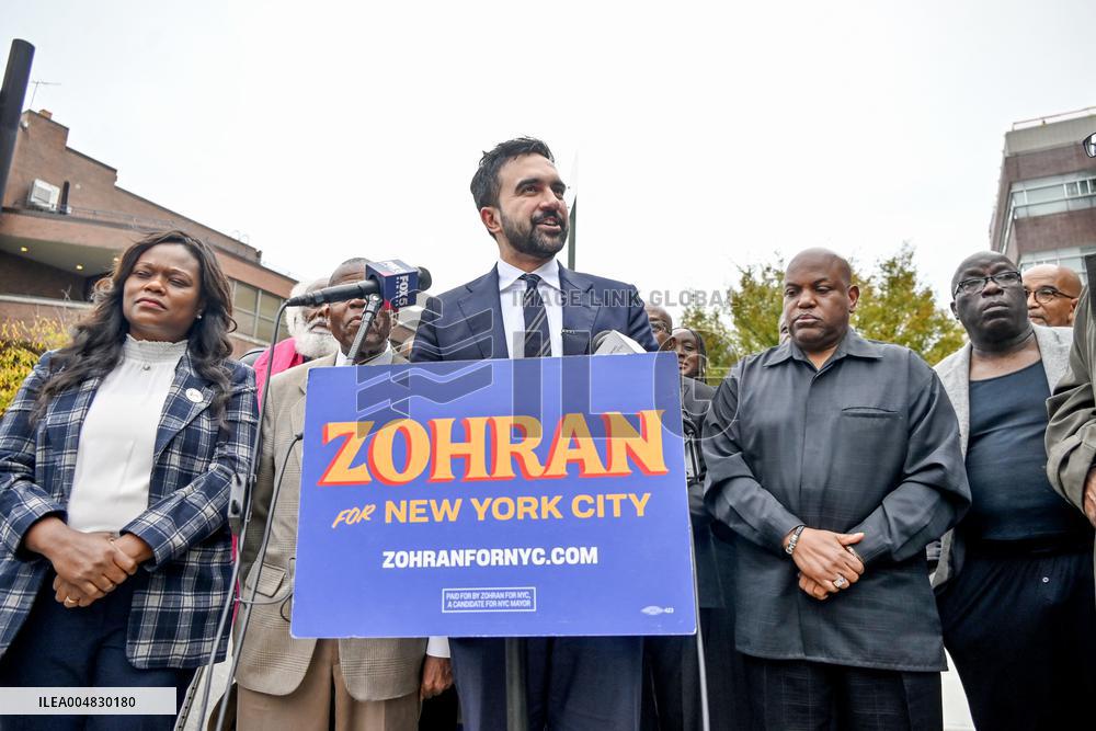 Mamdani Accepts Endorsements of Nearly  Dozen Black Clergy Leaders