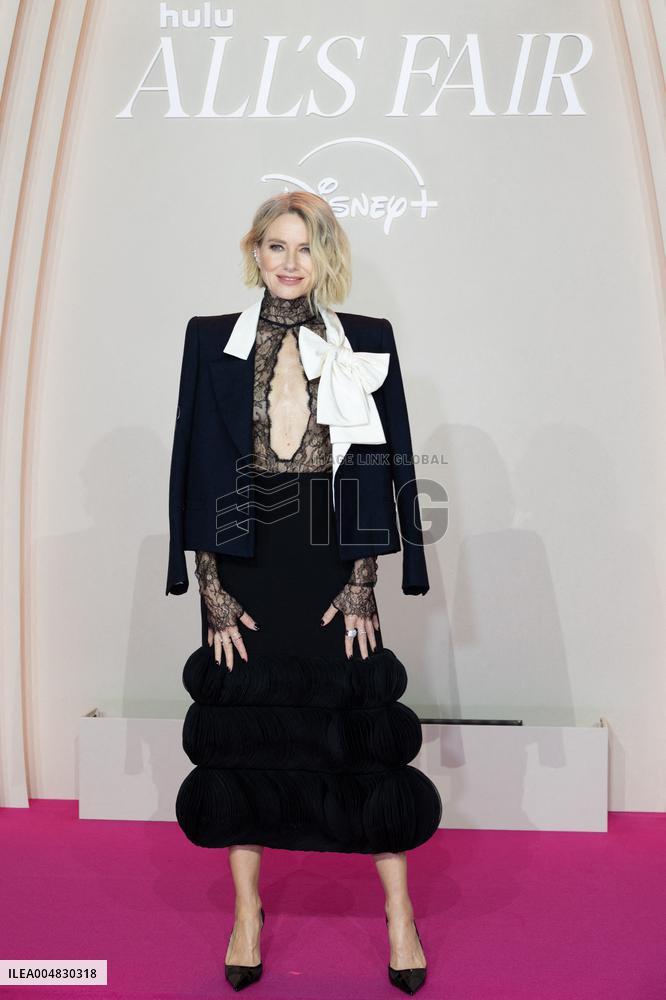 All's Fair Disney+ Paris Serie Premiere NB