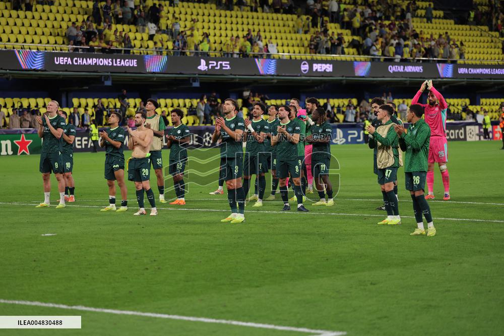 CALCIO - UEFA Champions League - Villarreal CF vs Manchester City FC