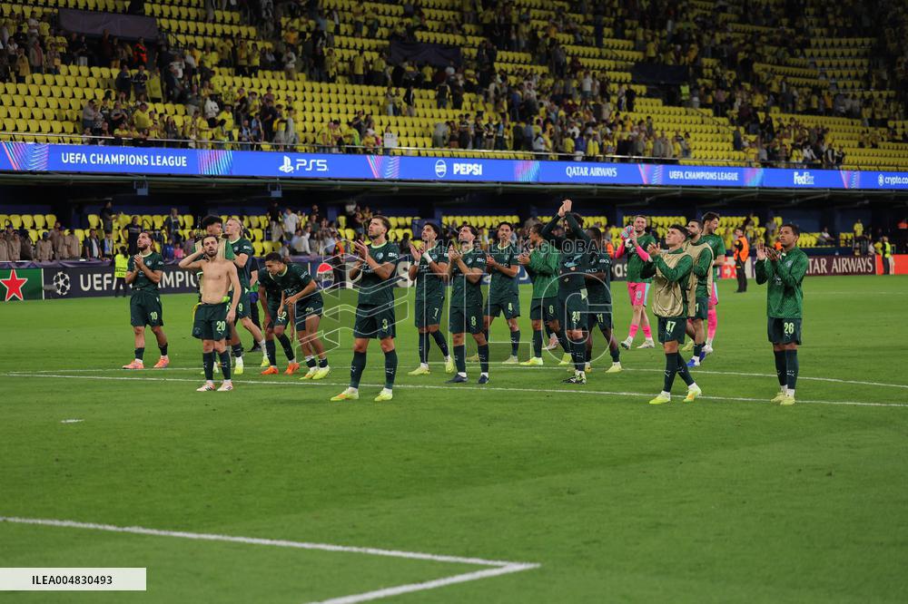 CALCIO - UEFA Champions League - Villarreal CF vs Manchester City FC