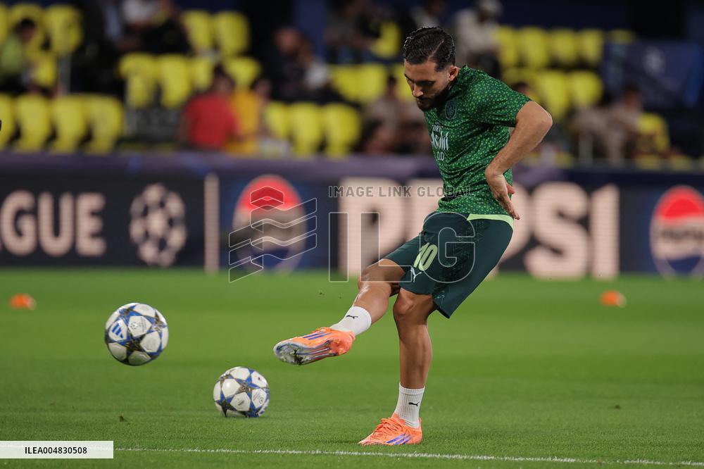 CALCIO - UEFA Champions League - Villarreal CF vs Manchester City FC