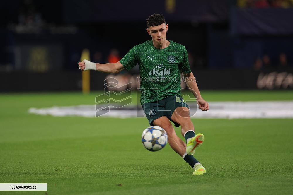 CALCIO - UEFA Champions League - Villarreal CF vs Manchester City FC