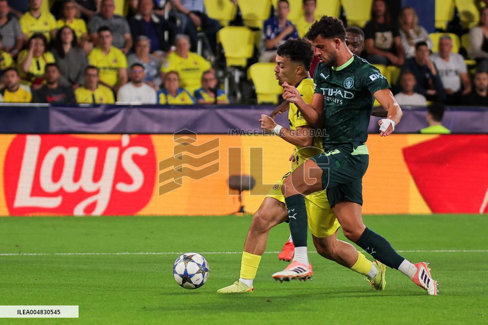 CALCIO - UEFA Champions League - Villarreal CF vs Manchester City FC