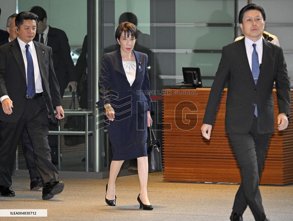 Japan's new PM Takaichi