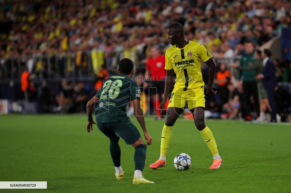 CALCIO - UEFA Champions League - Villarreal CF vs Manchester City FC